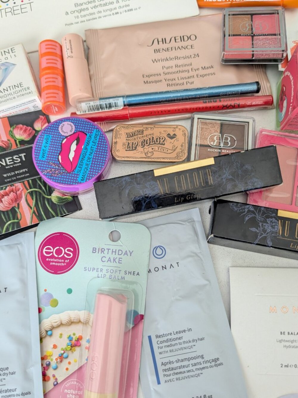 Mixed Beauty Skincare Cosmetics Hair Masks Nail Lot Samples Travel Size New - Picture 3 of 12